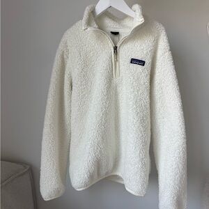 Patagonia Women's Los Gatos 1/4-Zip in Birch White